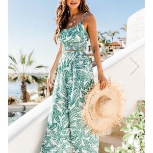 Iso pink lily 2 piece set